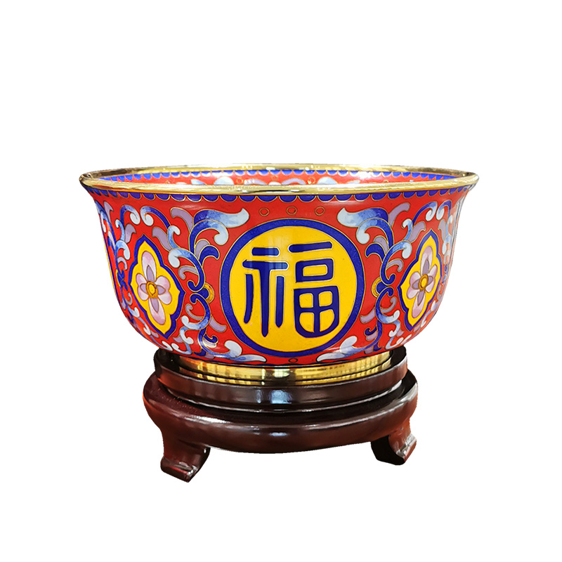 富贵多福  景泰蓝厂家